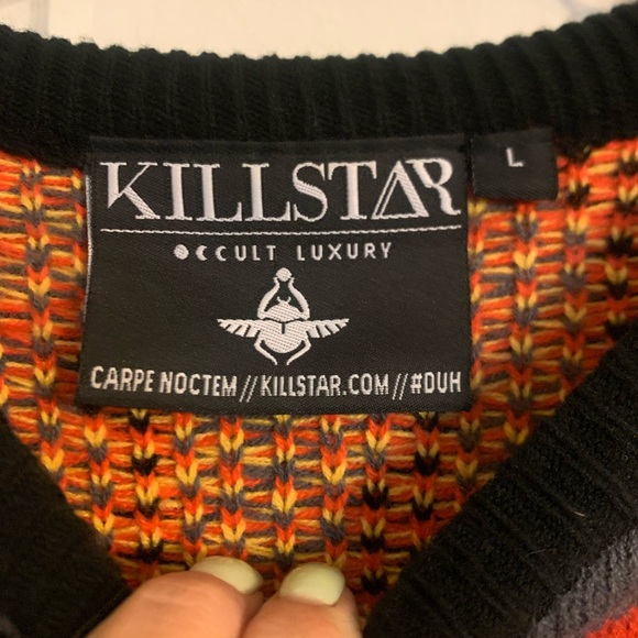 Killstar church burning sweater. - Picture 3 of 6